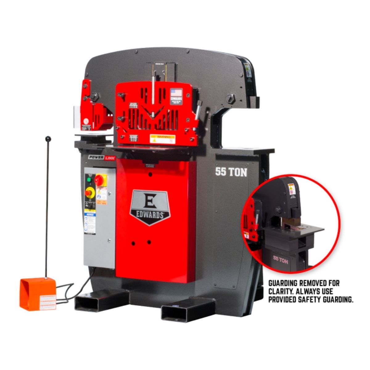 Edwards 55-Ton Ironworker with Coper Notcher — IW55