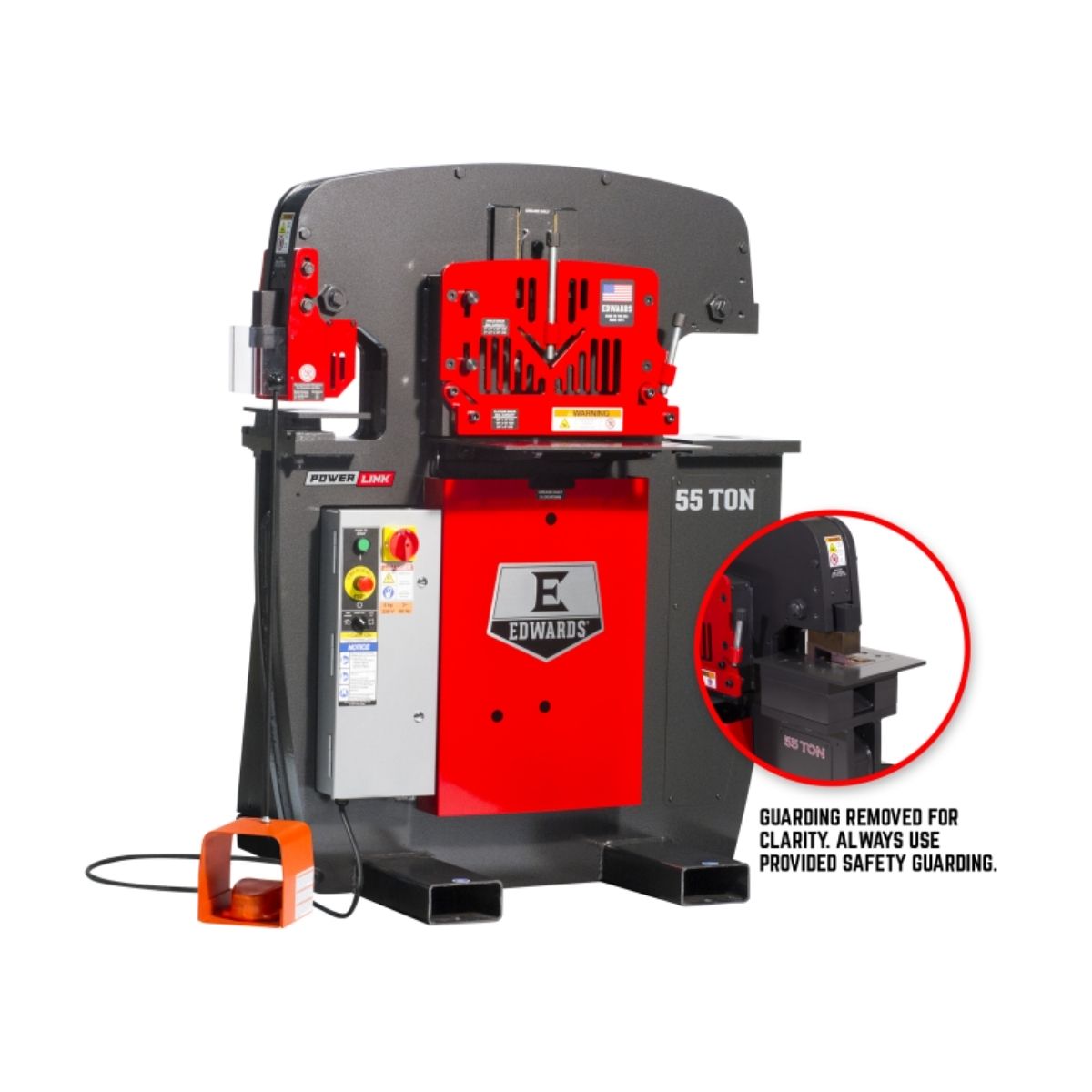 Edwards 55-Ton Ironworker with Coper Notcher — IW55