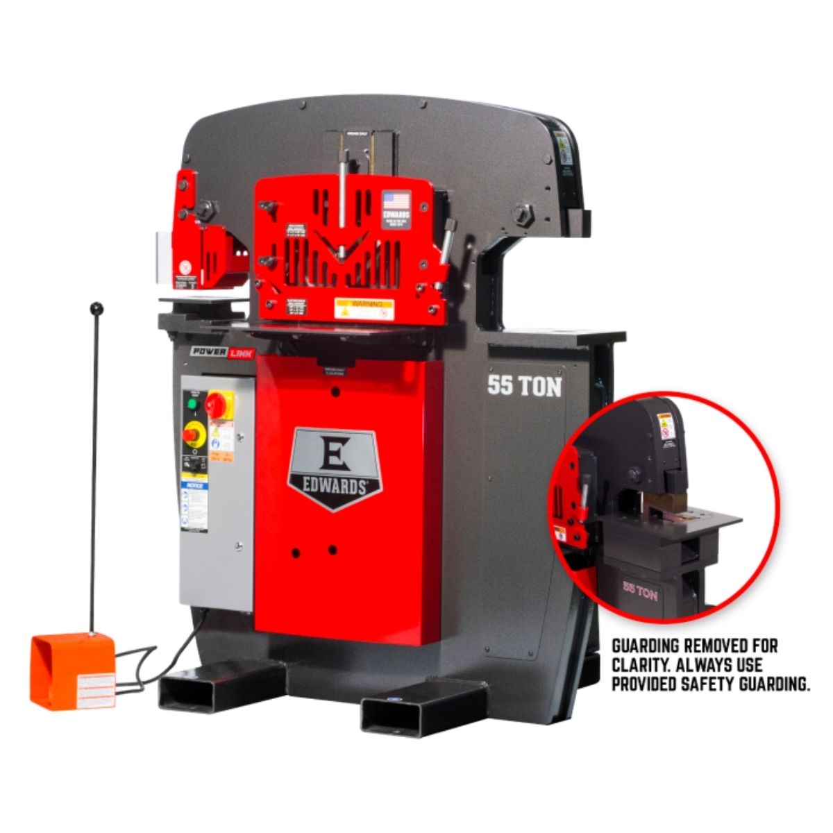 Edwards 55-Ton Ironworker with Coper Notcher — IW55