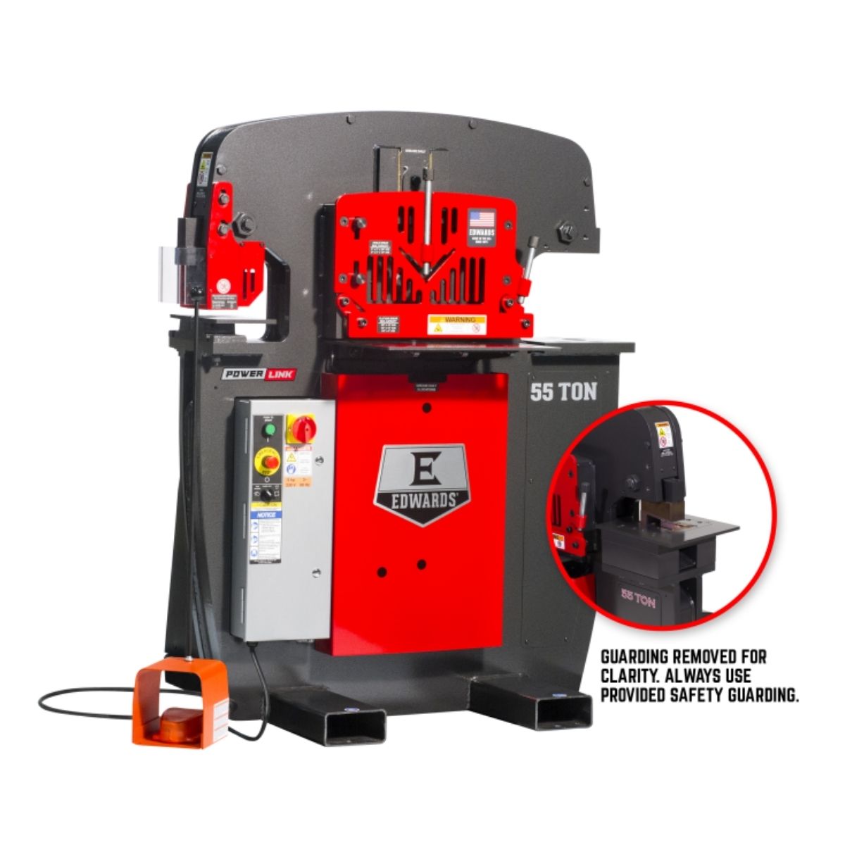 Edwards 55-Ton Ironworker with Coper Notcher — IW55