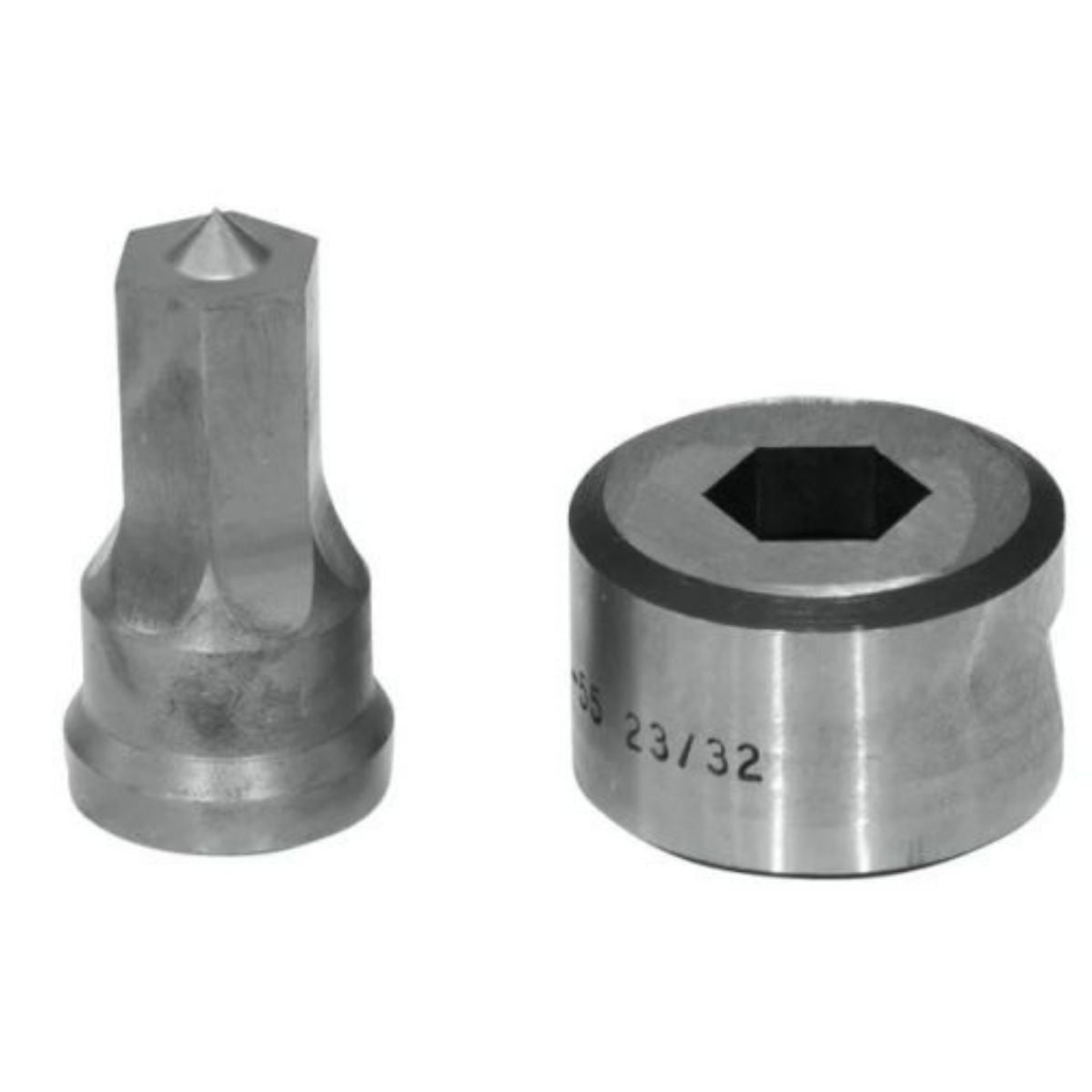 Edwards Standard Hex Punch & Die Set for Ironworkers