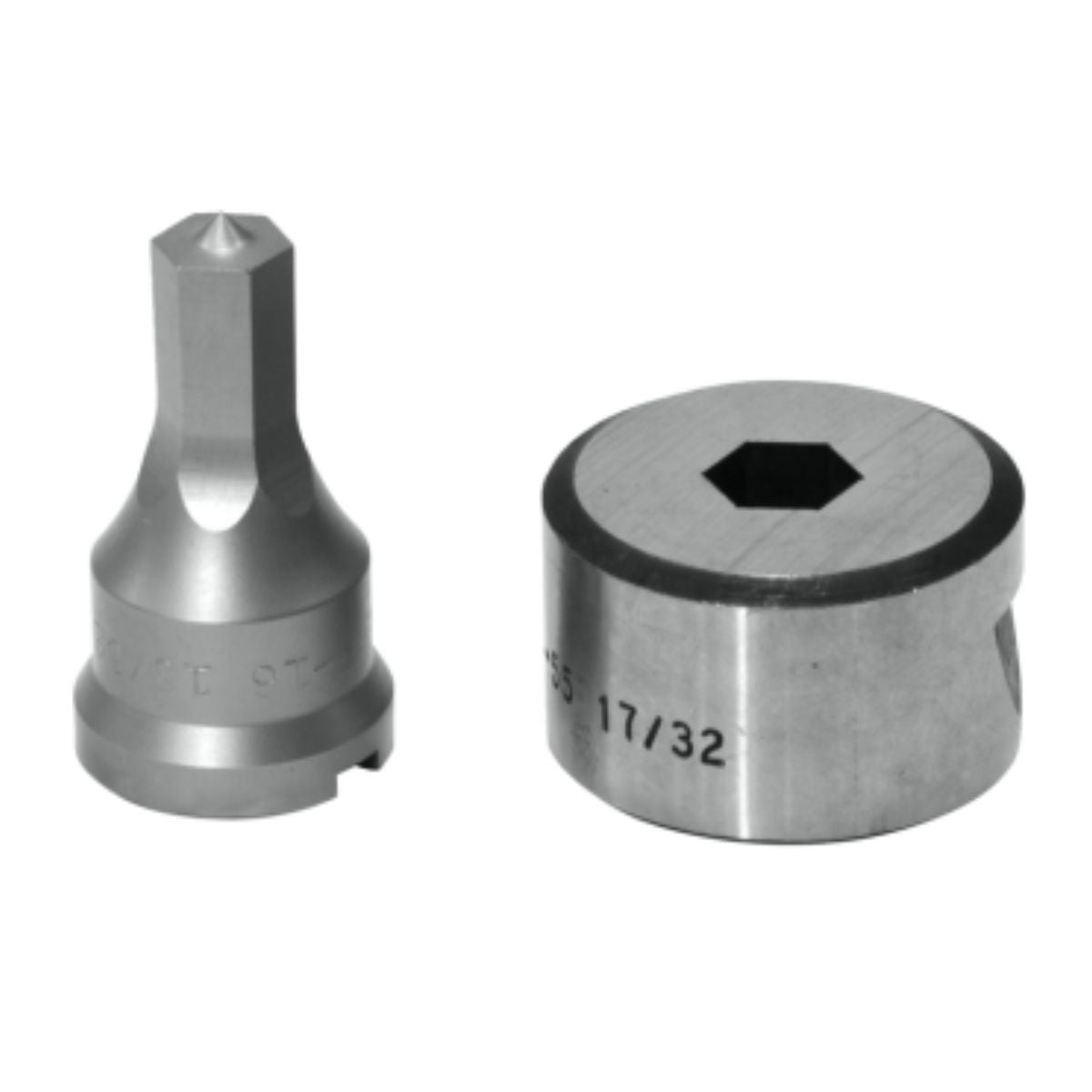 Edwards Standard Hex Punch & Die Set for Ironworkers