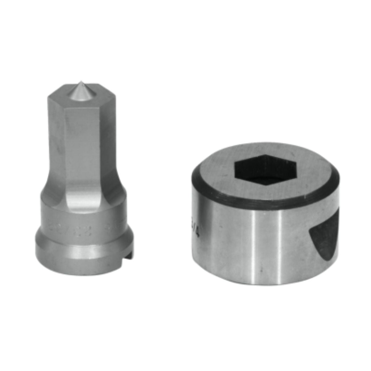 Edwards Standard Hex Punch & Die Set for Ironworkers