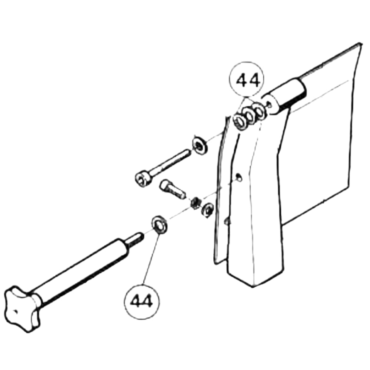 HEGNER PART NUMBER 044 : WASHER M6