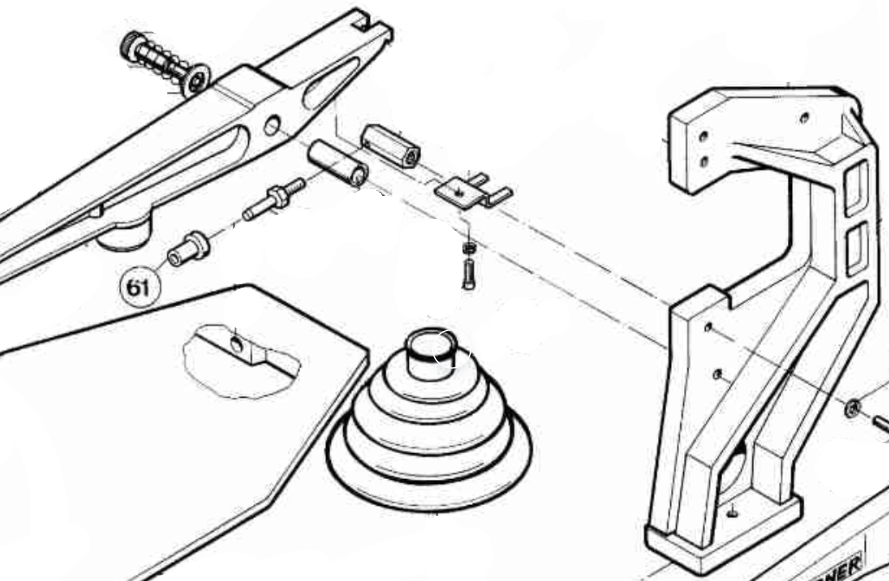 HEGNER PART 061: BEARING BUSH