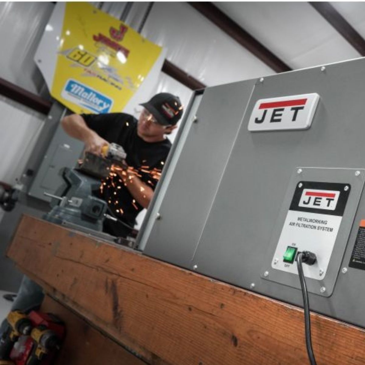 JET IAFS-3000 Industrial Air Filtration Unit