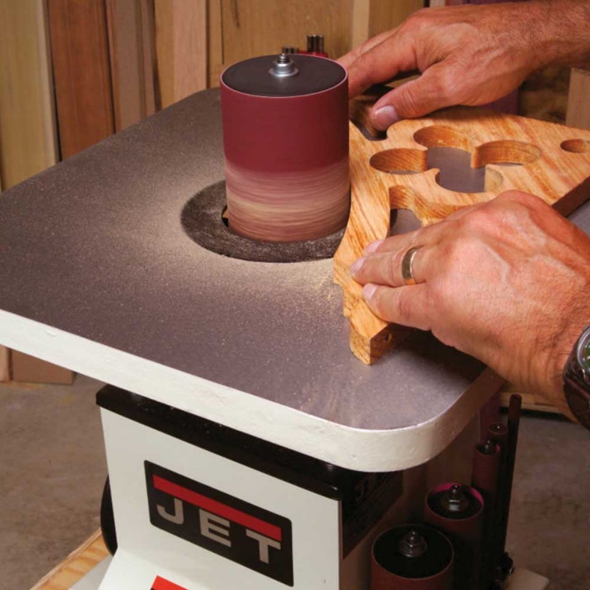 JET JBOS-5 Benchtop Oscillating Spindle Sander