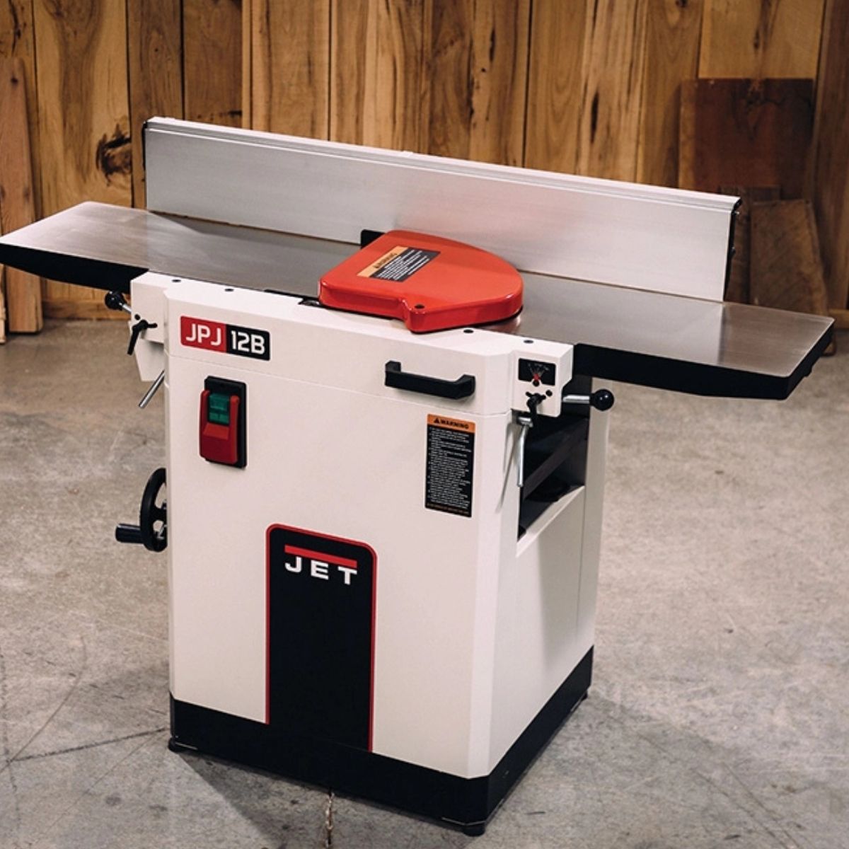 JET 12" JPJ-12BHH Jointer Planer – Helical Head