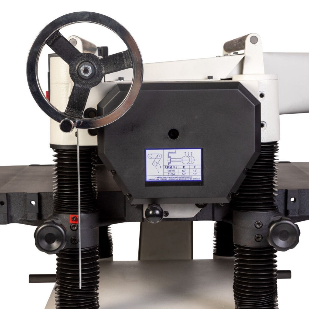 JET 20" JWP-208HH-BLK Black Planer - Helical Head