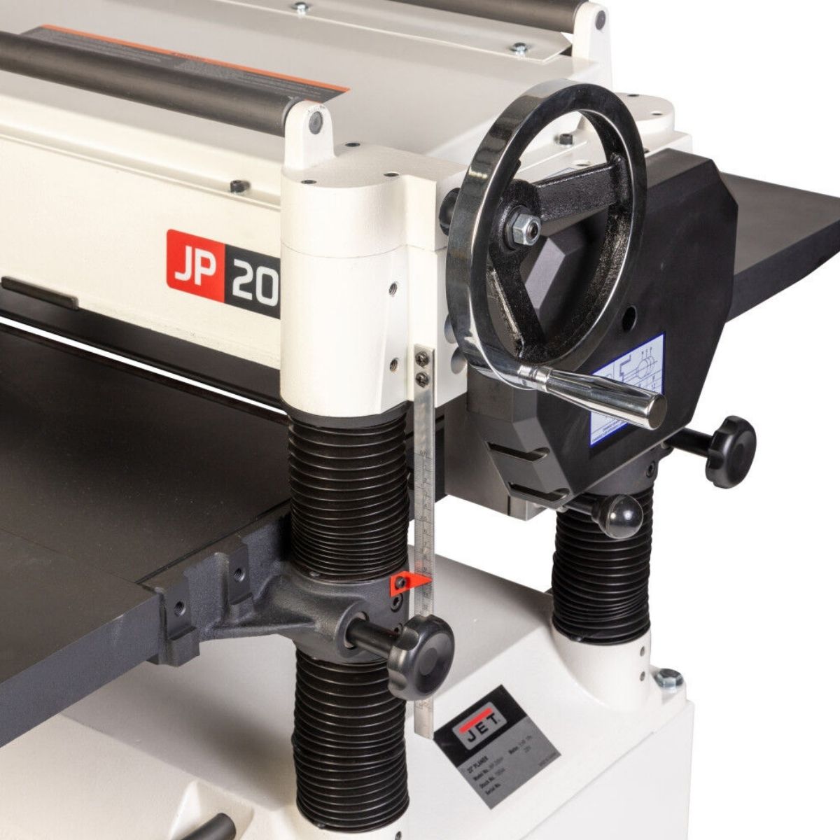 JET 20" JWP-208HH-BLK Black Planer - Helical Head