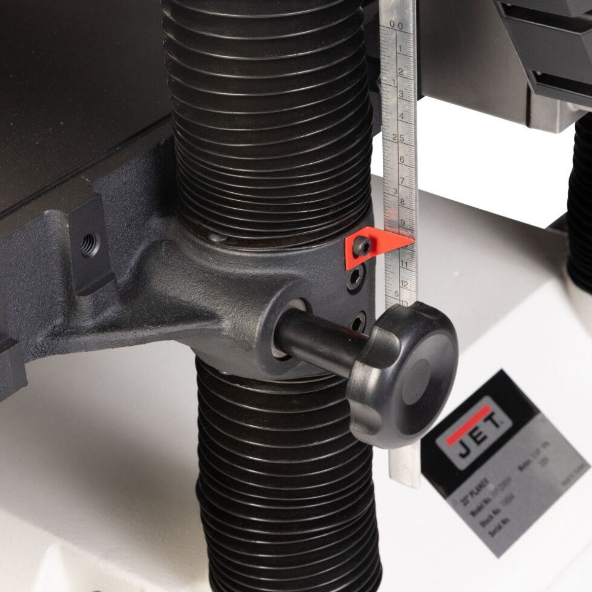 JET 20" JWP-208HH-BLK Black Planer - Helical Head