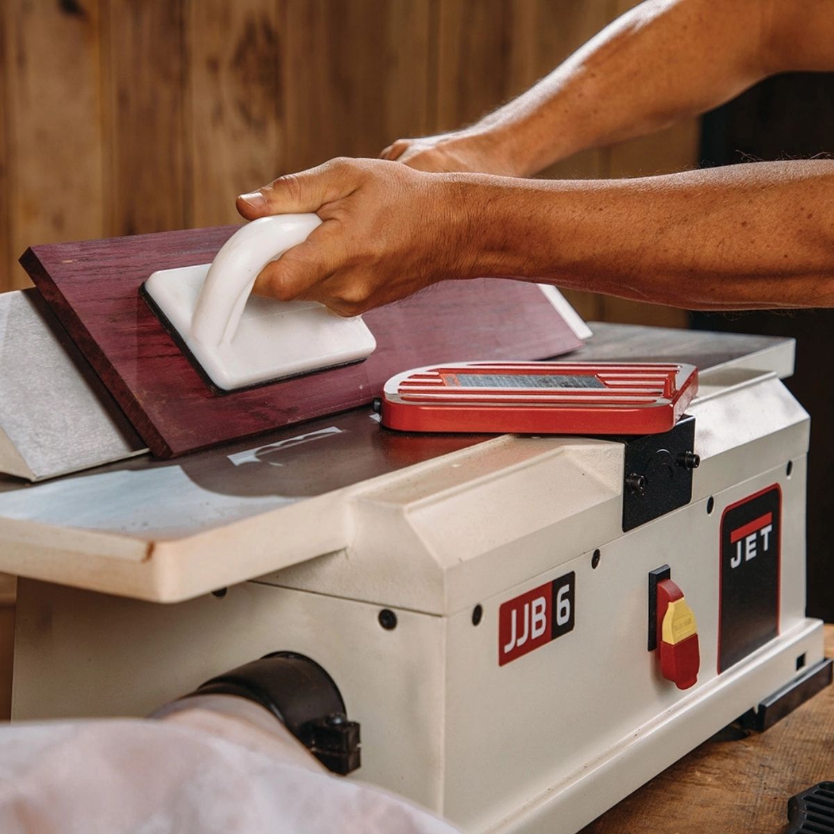 JET 6" JJ-6HHBT Benchtop Jointer