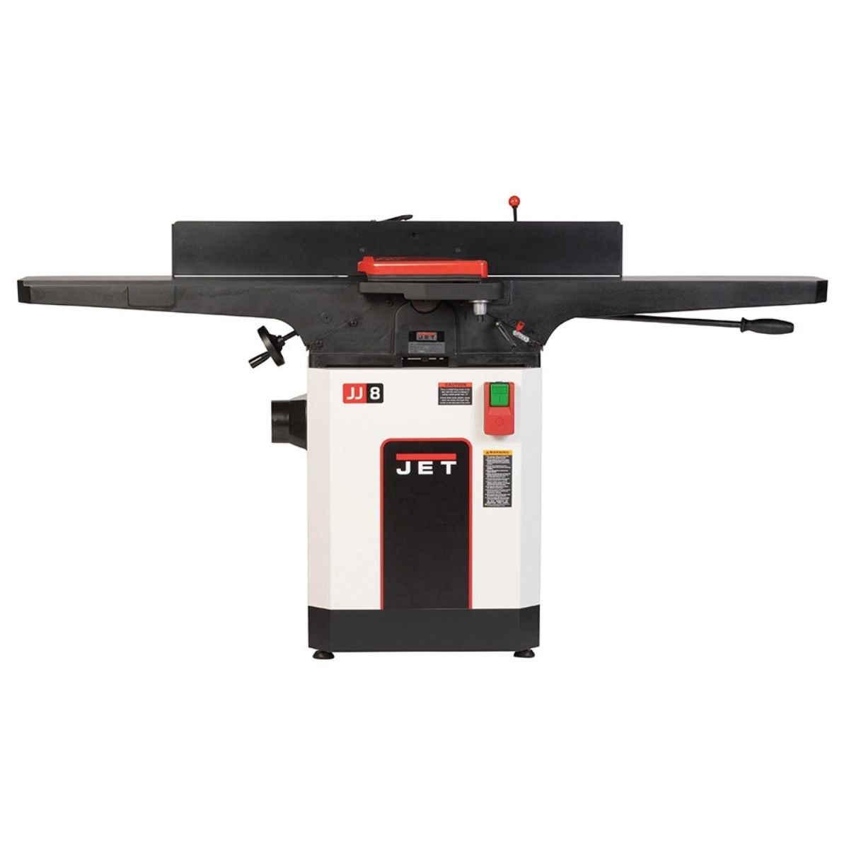 JET 8" JWJ-8HH-BLK Black Helical Head Jointer