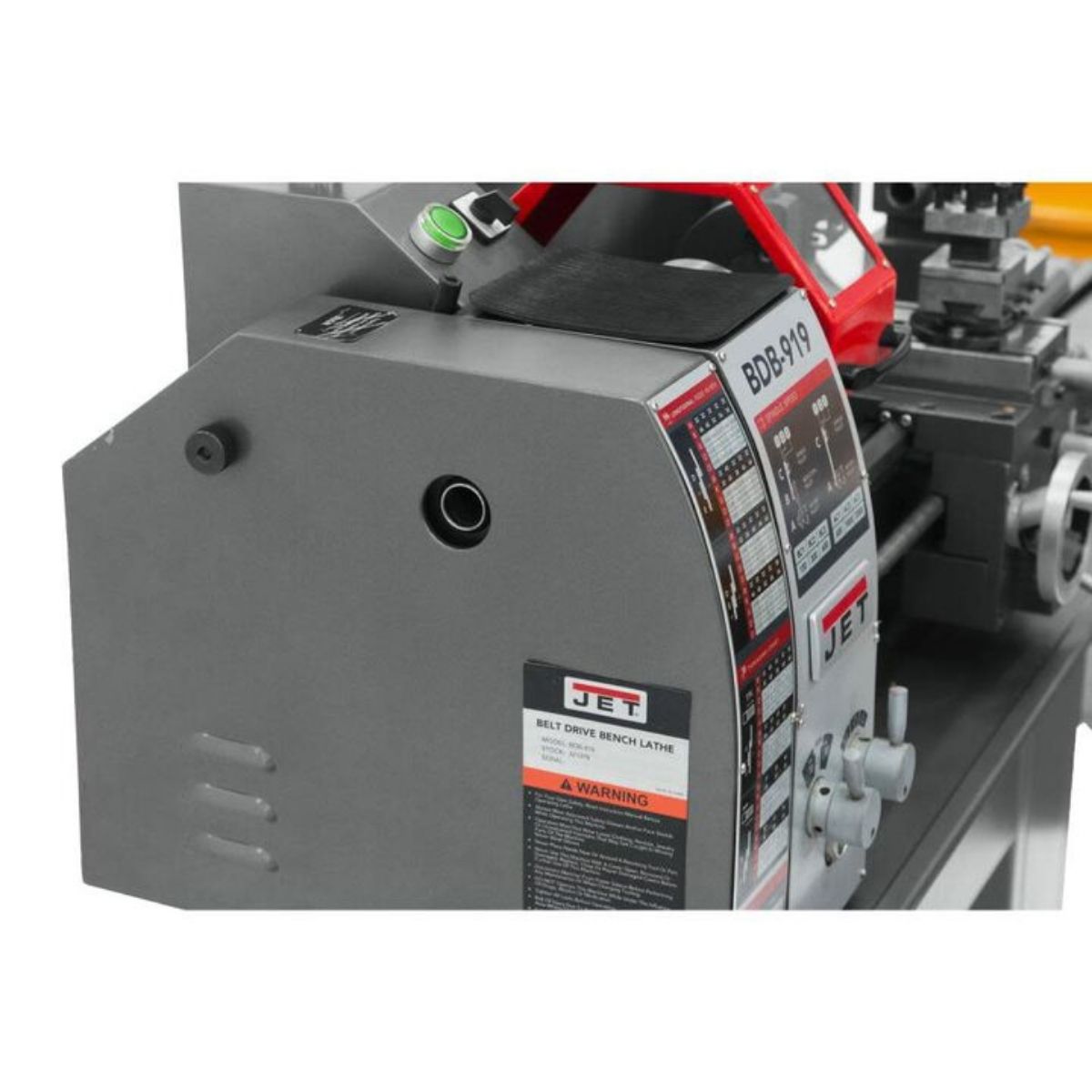 JET BDB-919 9" × 19" Belt Drive Bench Lathe