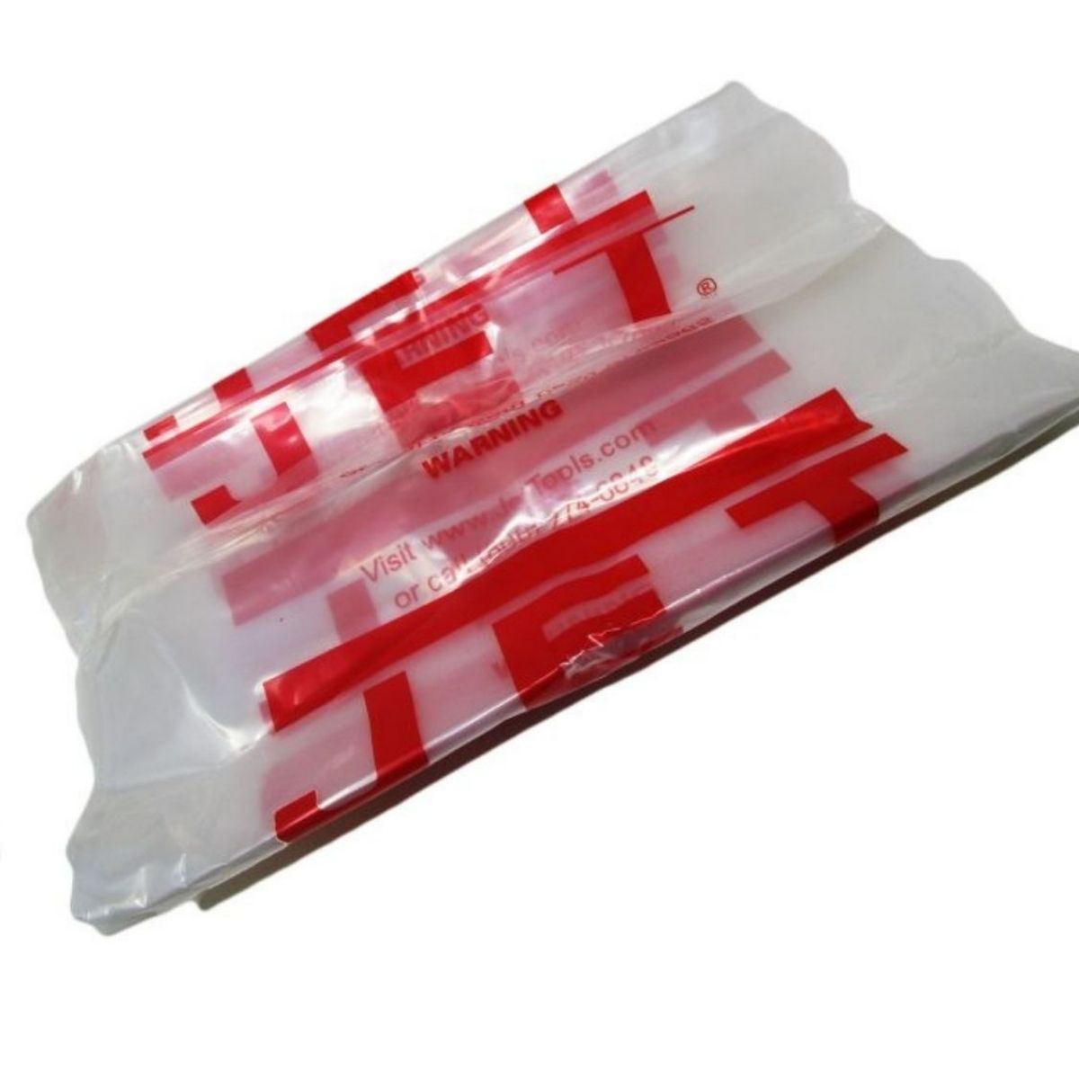 JET Clear Plastic 14" Diameter Collection Bag (pack of 5)