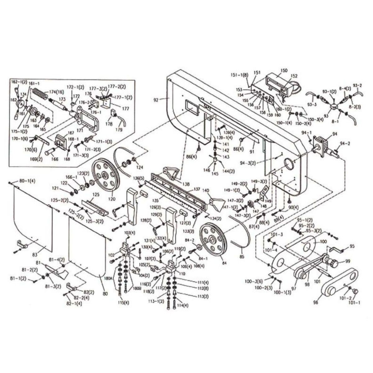 JET HBS-1321W 13" x 21" Horizontal Metal Bandsaw