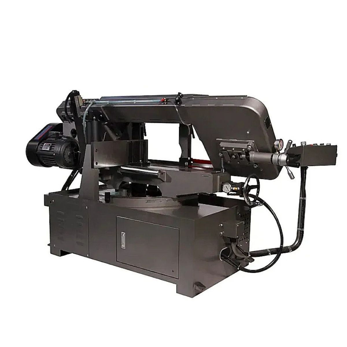JET HBS-1220MSAH 12" x 20" Variable Speed Mitering Metal Bandsaw with Hydraulic Vise
