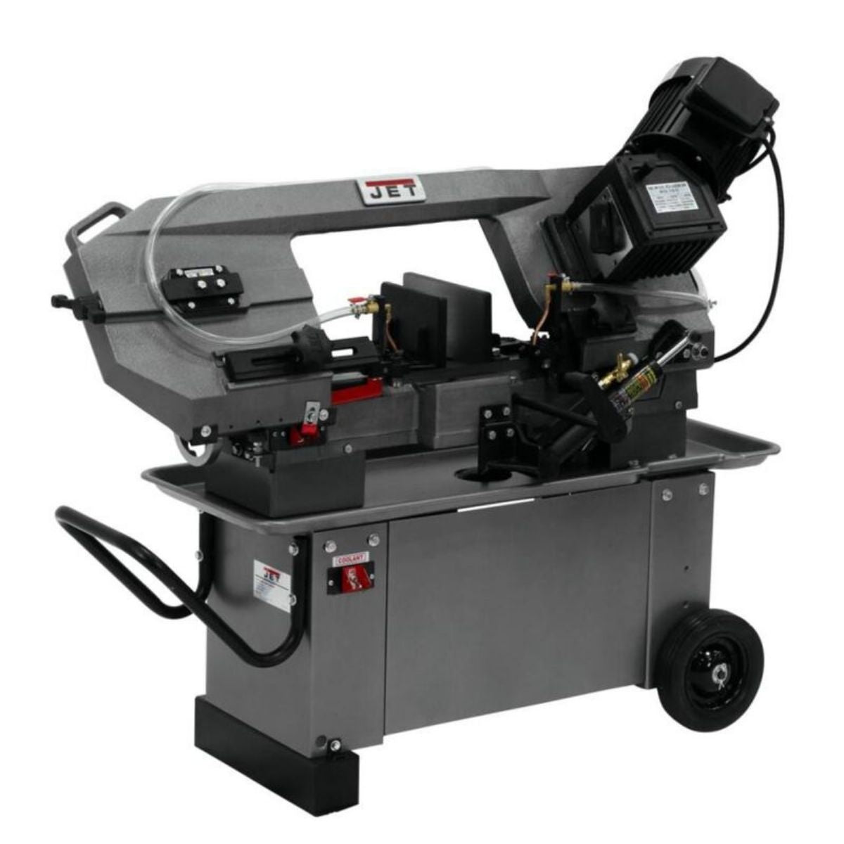 JET HBS-812G 8" x 12" Geared Head Horizontal/Vertical Metal Bandsaw