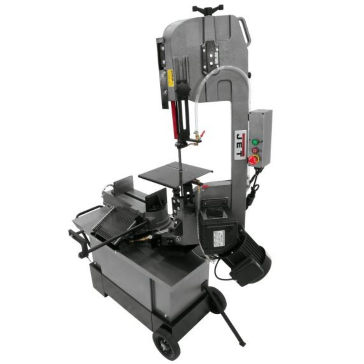 JET HVBS-710G 7" × 10-1/2" Geared Head Horizontal/Vertical Metal Bandsaw
