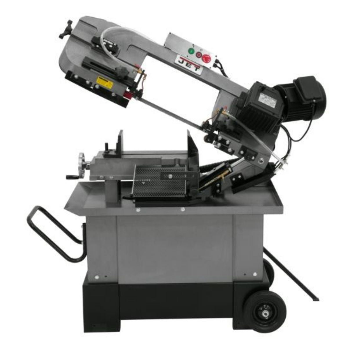 JET HVBS-710G 7" × 10-1/2" Geared Head Horizontal/Vertical Metal Bandsaw