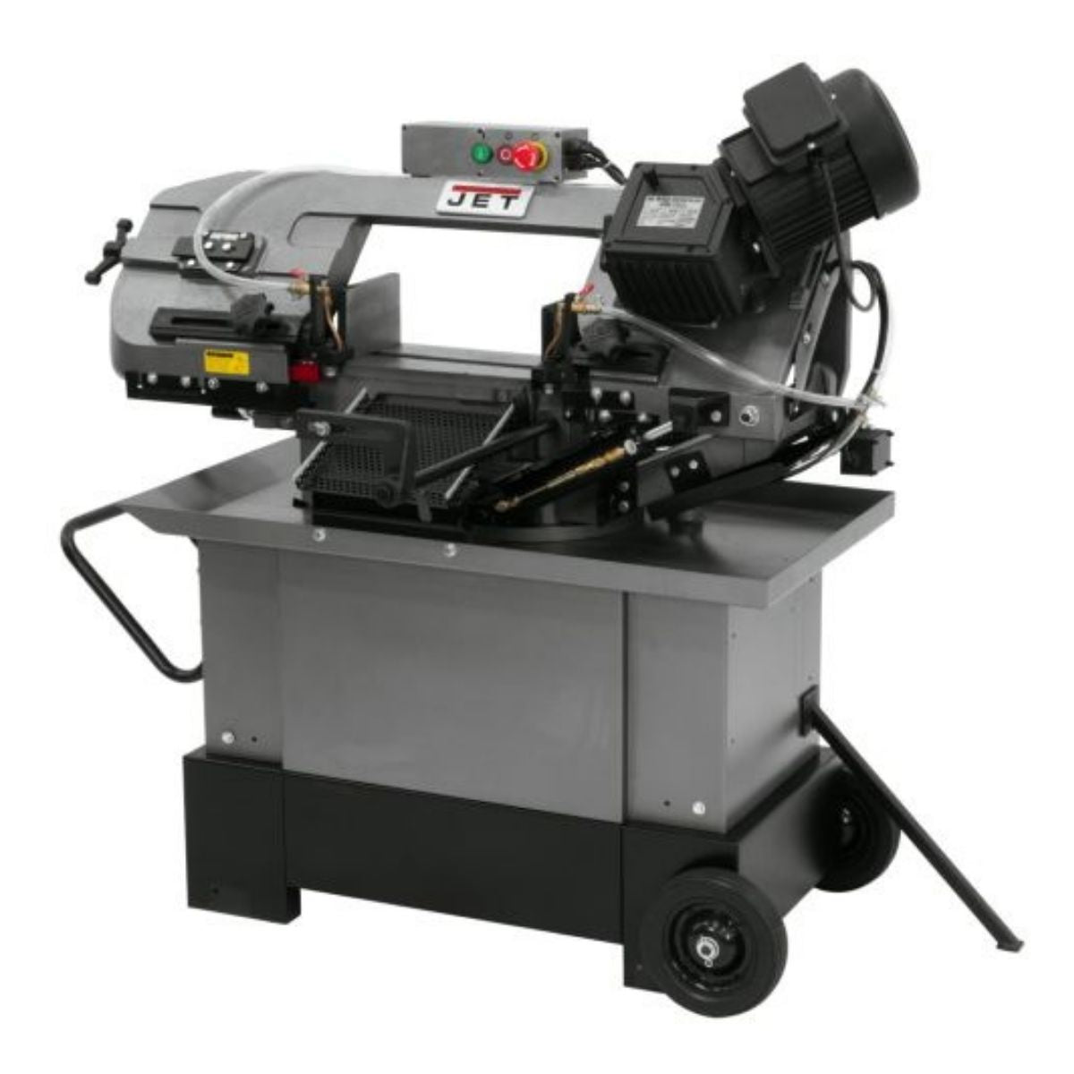 JET HVBS-710G 7" × 10-1/2" Geared Head Horizontal/Vertical Metal Bandsaw