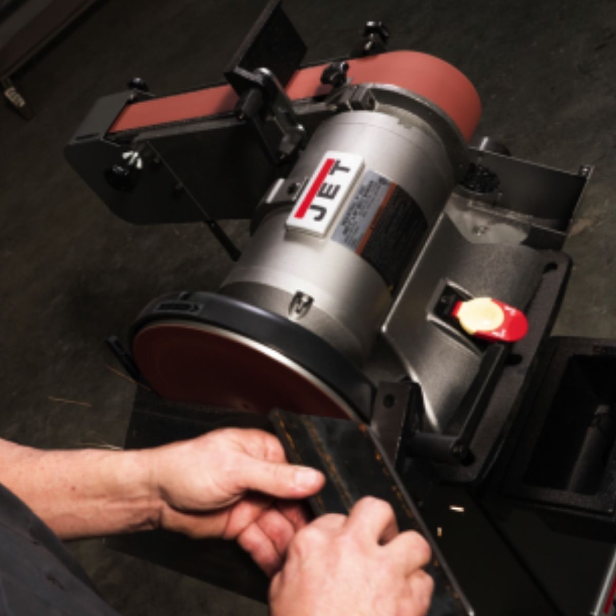 JET IBDG-436VS 4" × 36" Variable Speed Belt & 9" Disc Sander