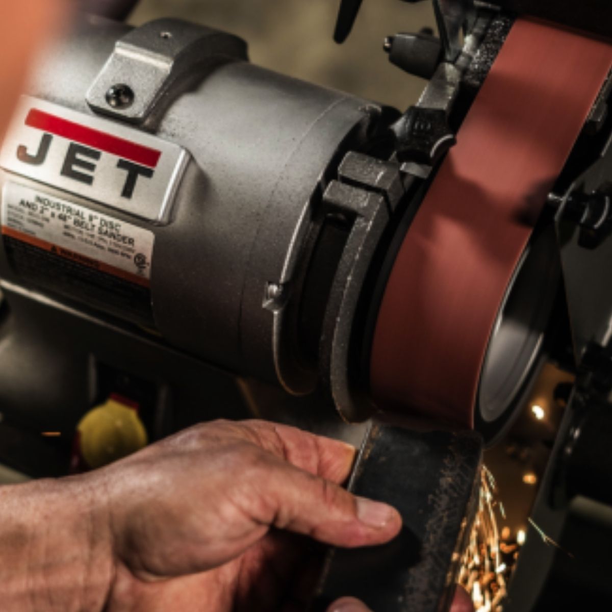 JET IBDG-436VS 4" × 36" Variable Speed Belt & 9" Disc Sander