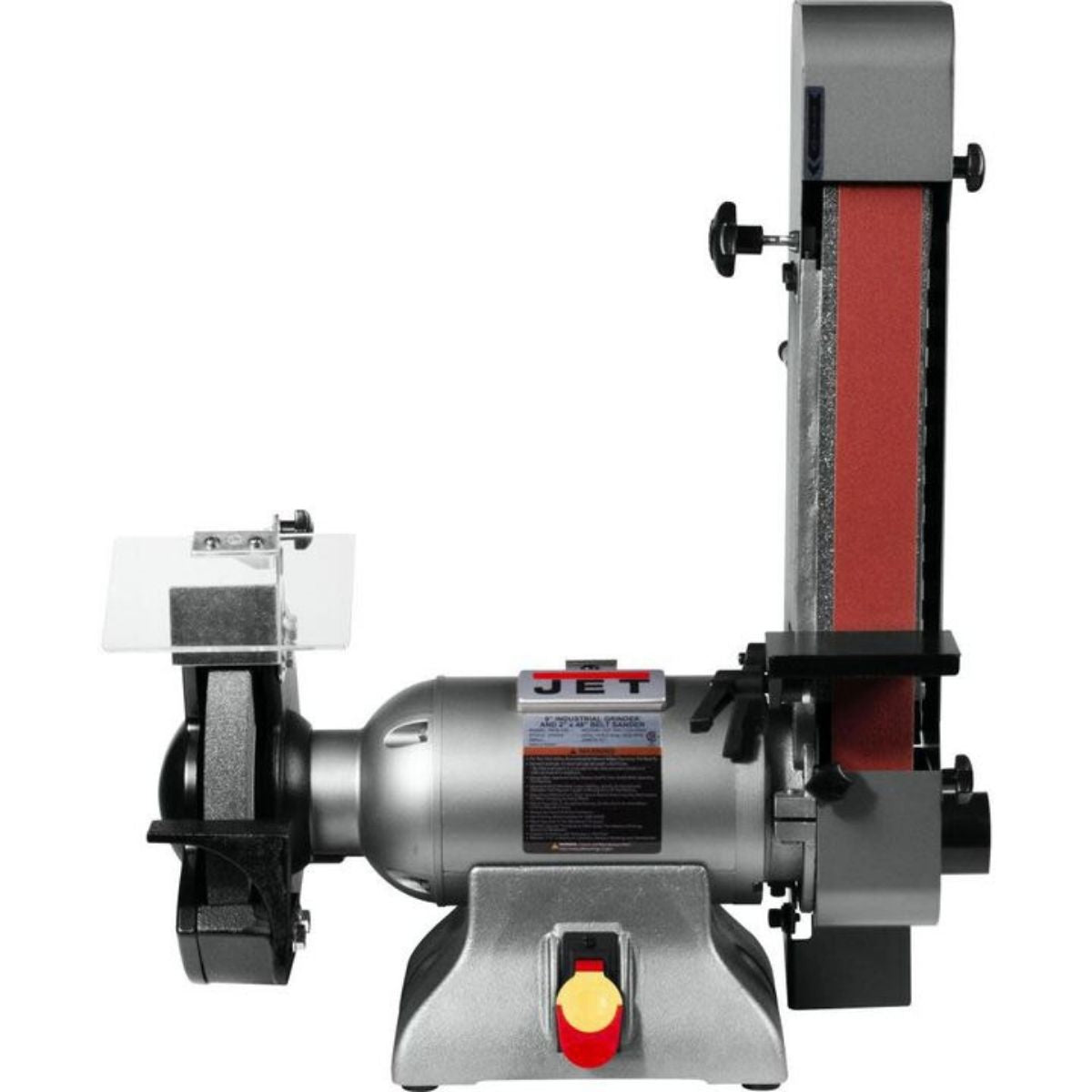 JET IBGB-436VS Variable Speed 8" Bench Grinder with 4" × 36" Belt Sander
