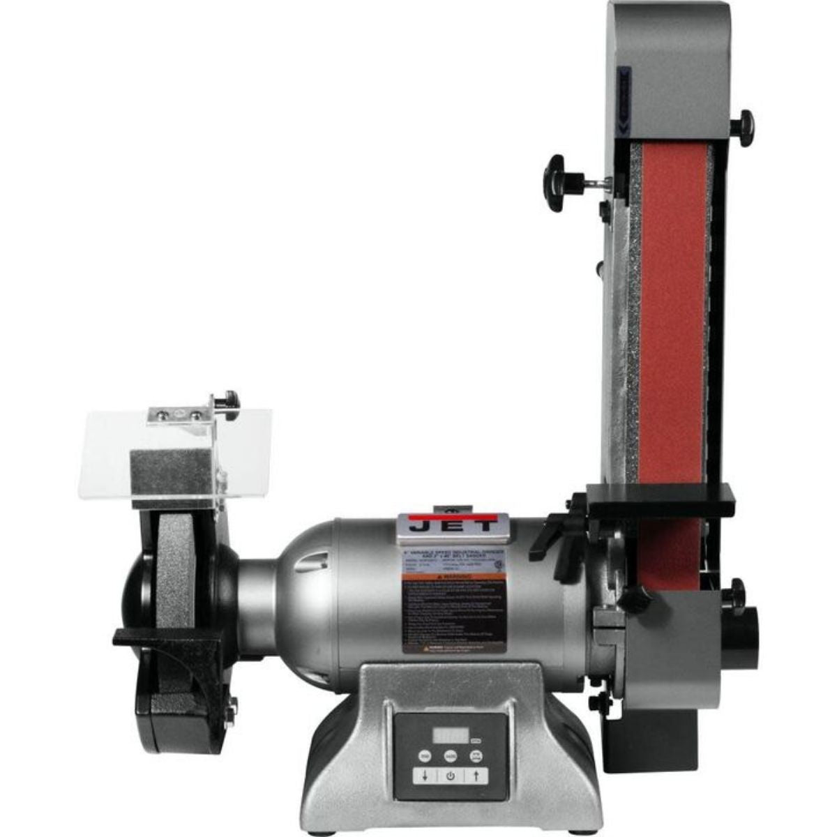 JET IBGB-248VS Variable Speed 8" Bench Grinder with 2" × 48" Belt Sander