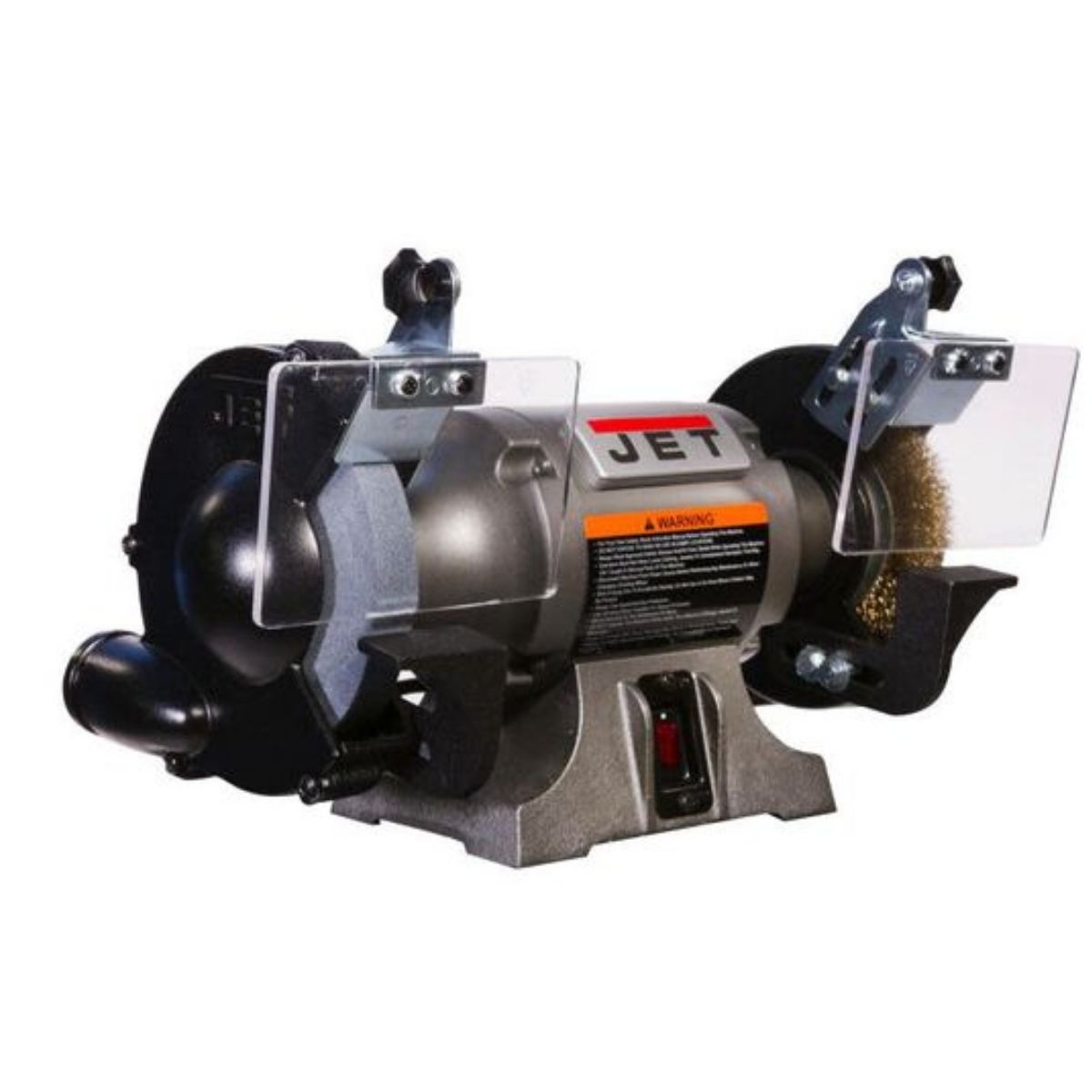 JET JBG-6W 6" Shop Bench Grinder with Wire Wheel