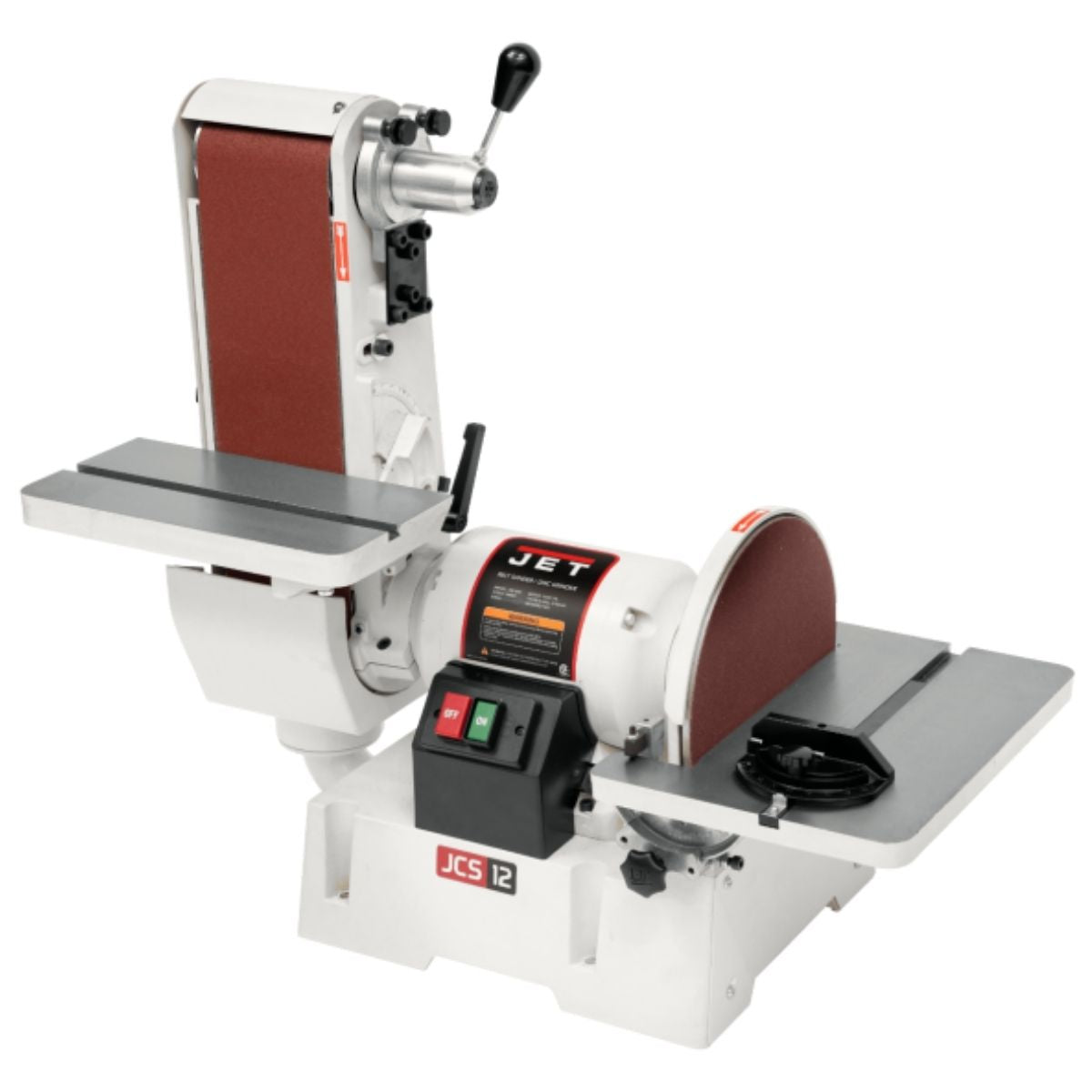 JET JSG-6DCK Benchtop 6" x 48" Belt / 12" Disc Sander