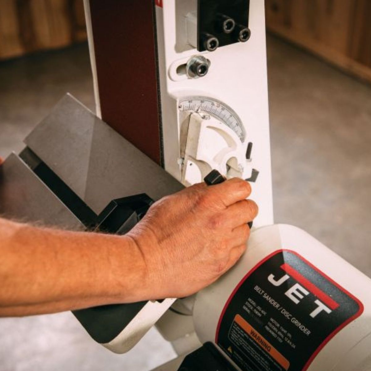 JET JSG-6DCK Benchtop 6" x 48" Belt / 12" Disc Sander
