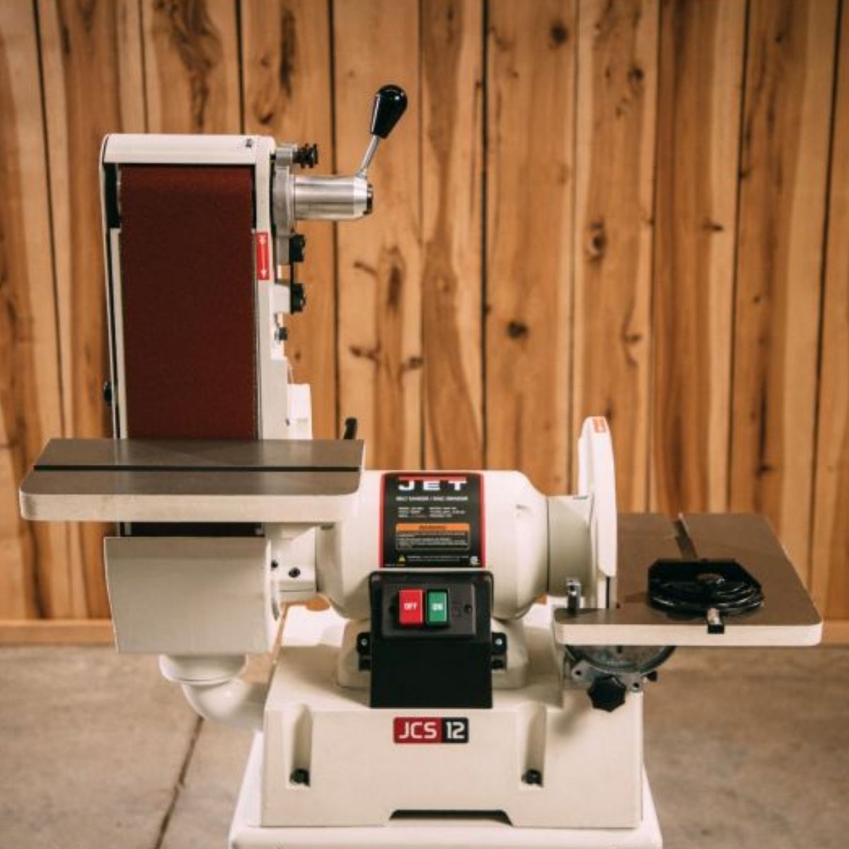 JET JSG-6DCK Benchtop 6" x 48" Belt / 12" Disc Sander