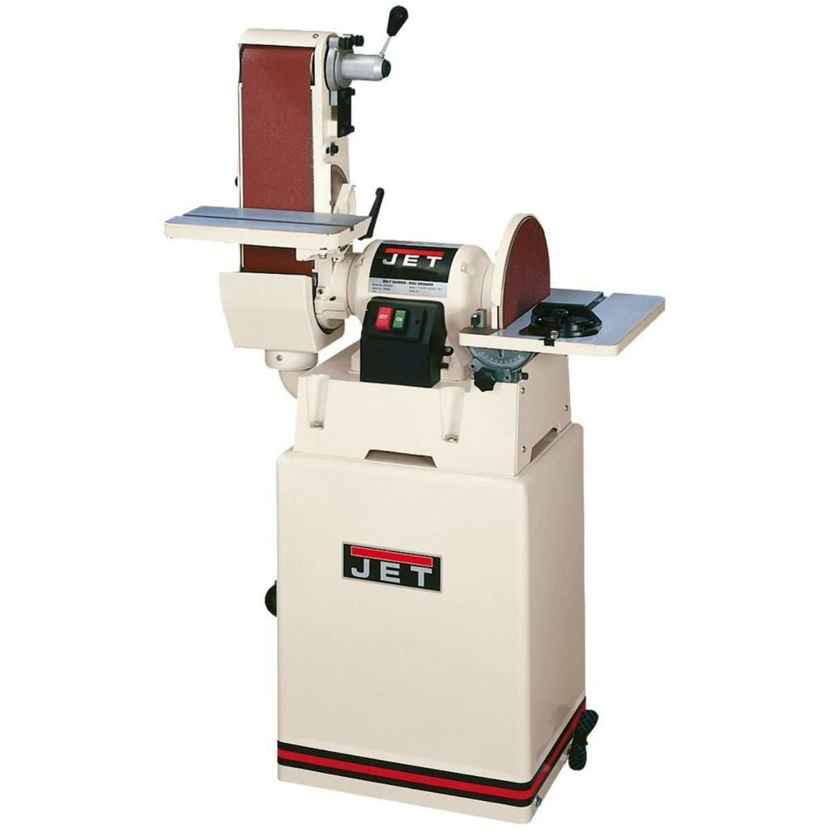 JET JSG-6DCK Closed Stand 6" x 48" Belt / 12" Disc Sander