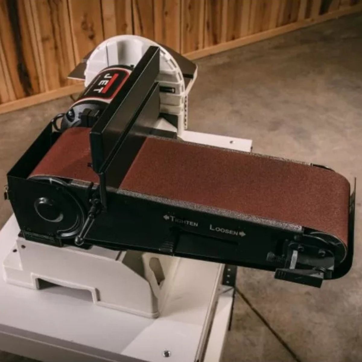 JET JSG-96 Closed Stand 6" x 48" Belt / 9" Disc Sander