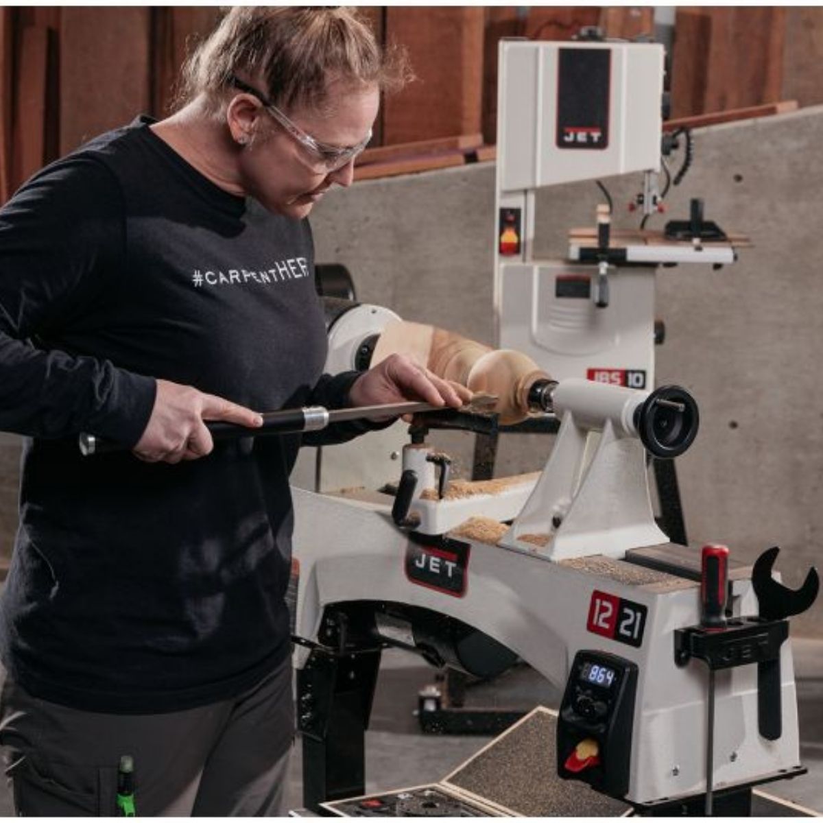 JET 1221VS 12" x 21" Wood Lathe