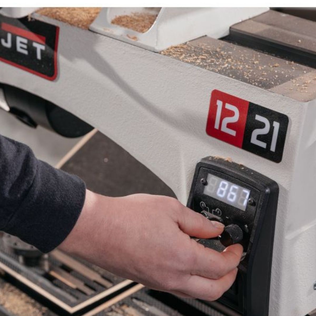 JET 1221VS 12" x 21" Wood Lathe
