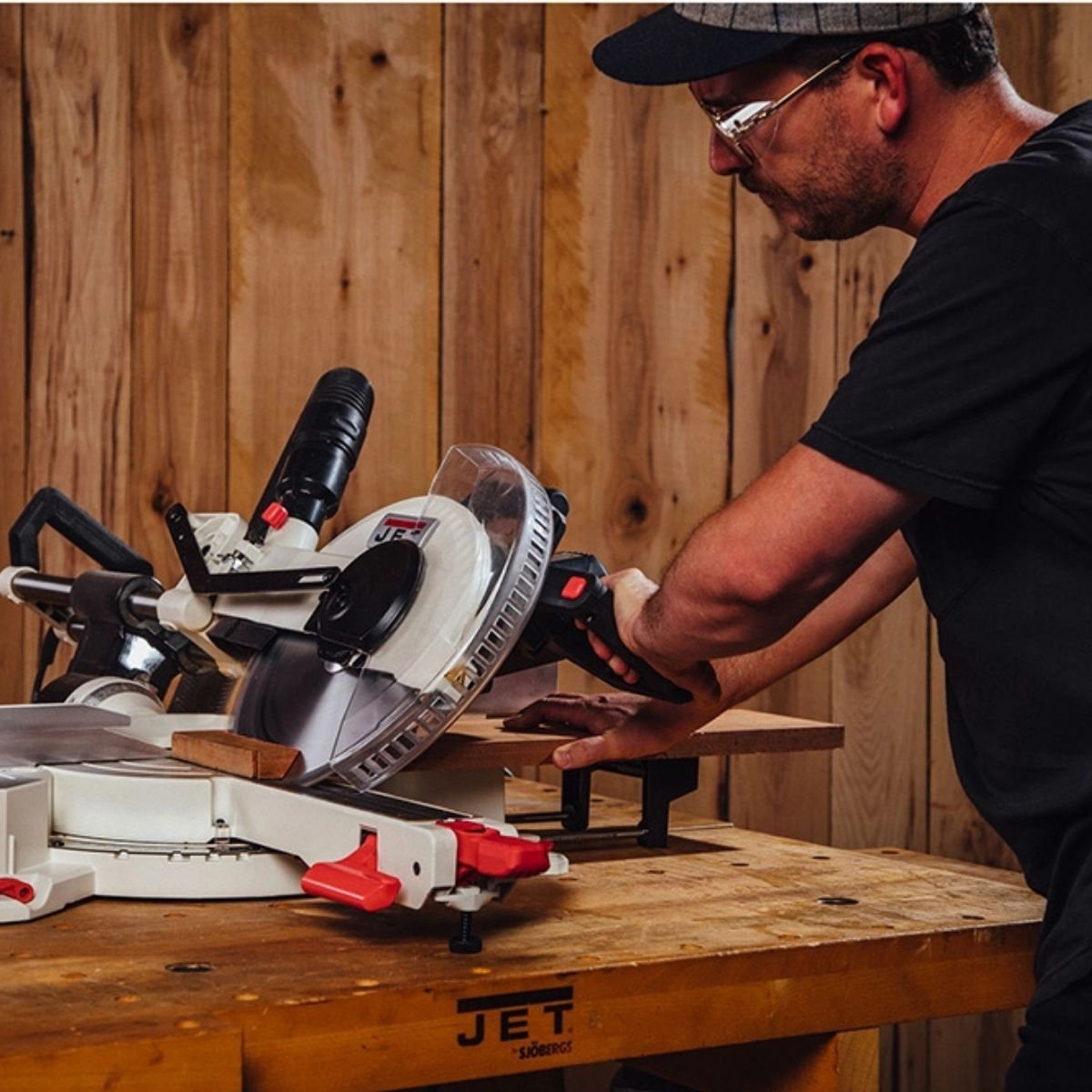 JET 12" JMS-12X Sliding Dual Bevel Miter Saw