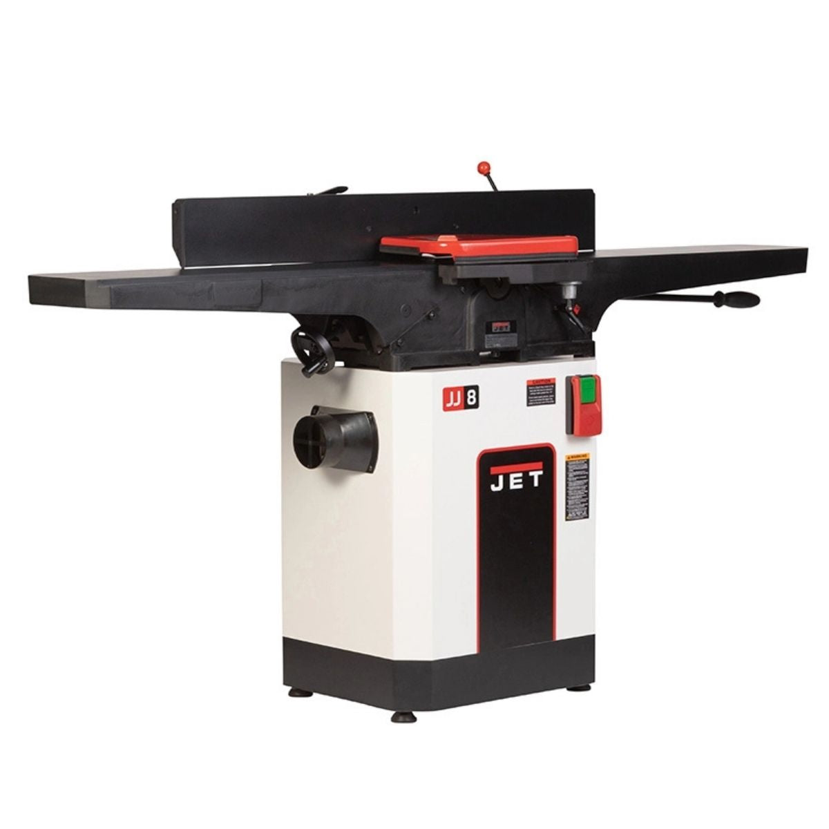 JET 8" JWJ-8HH-BLK Black Helical Head Jointer