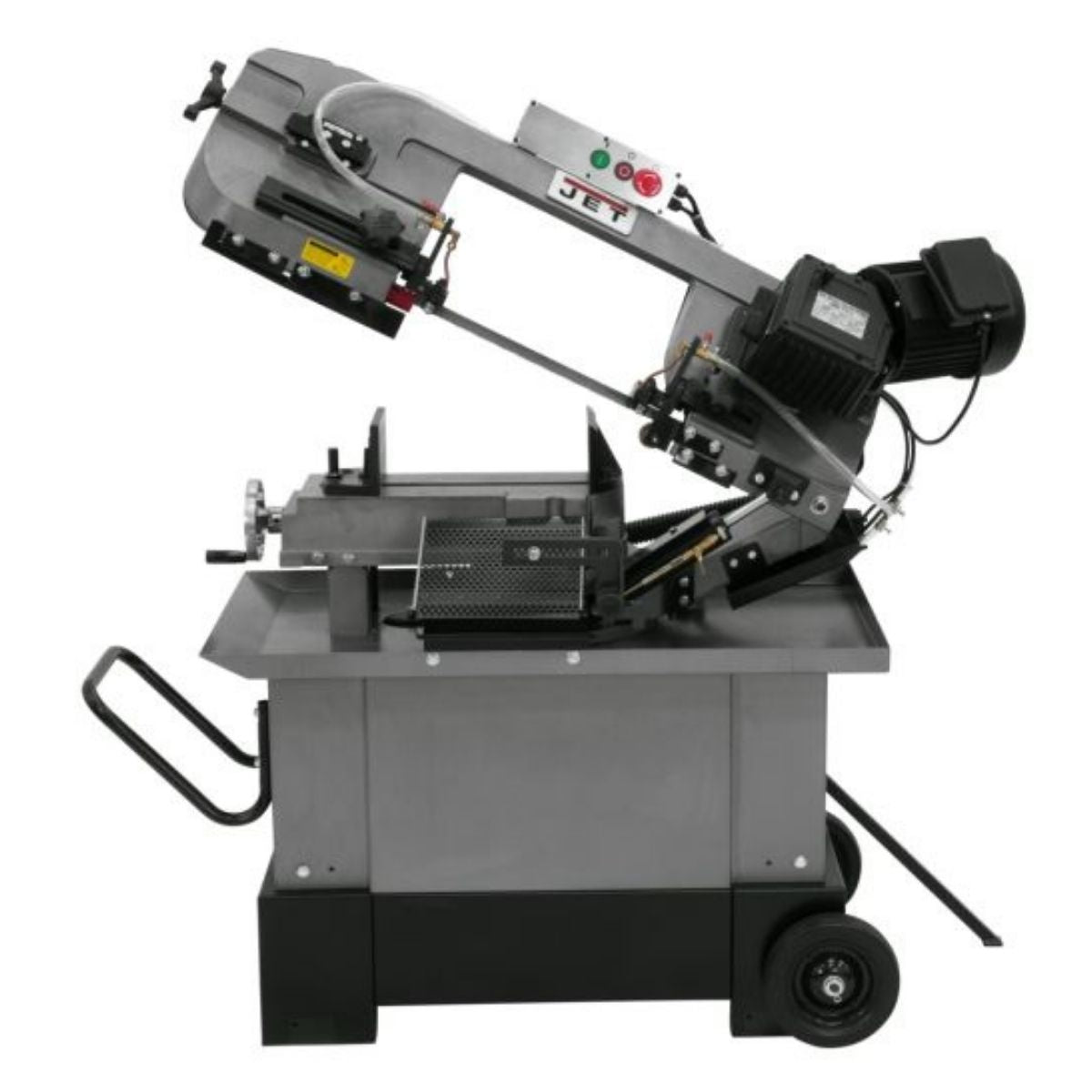 JET HVBS-710G 7" × 10-1/2" Geared Head Horizontal/Vertical Metal Bandsaw