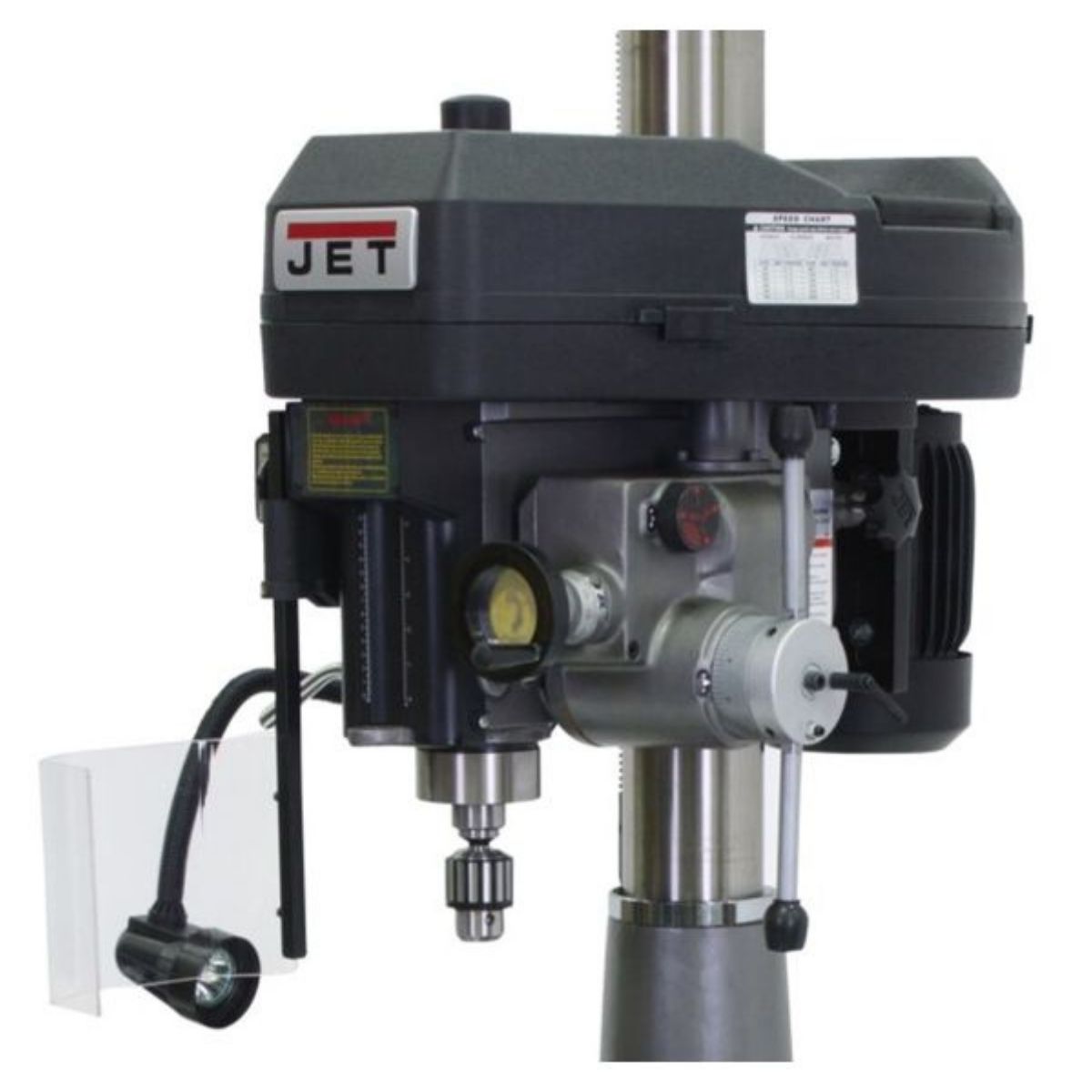 JET JMD-18PFN Benchtop Milling Machine with Power Downfeed