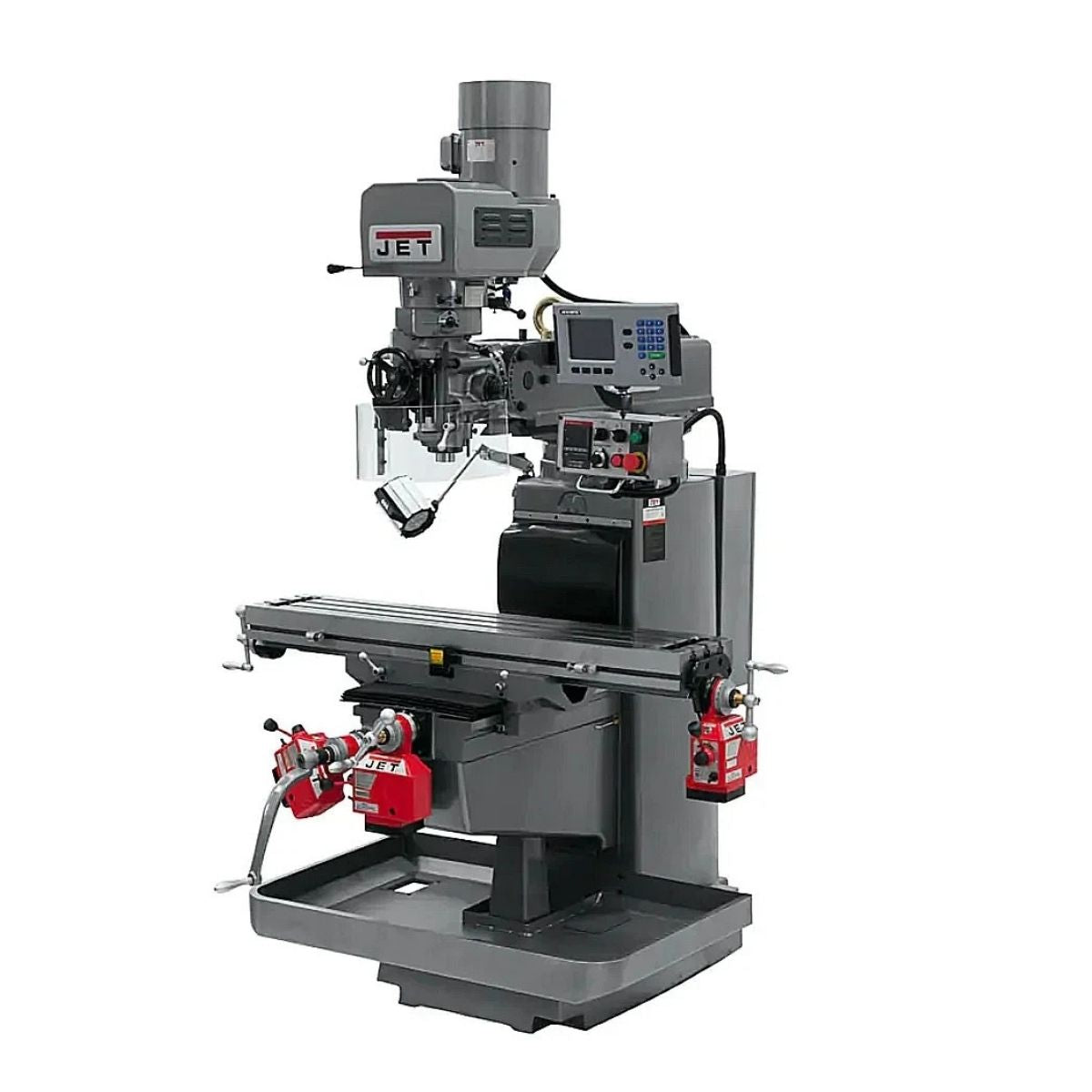 JET JTM-1050EVS2 10" × 50" Electronic Variable Speed Vertical Milling Machine