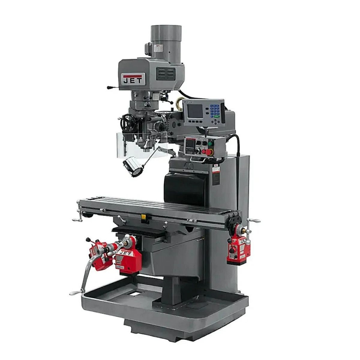 JET JTM-1050EVS2 10" × 50" Electronic Variable Speed Vertical Milling Machine