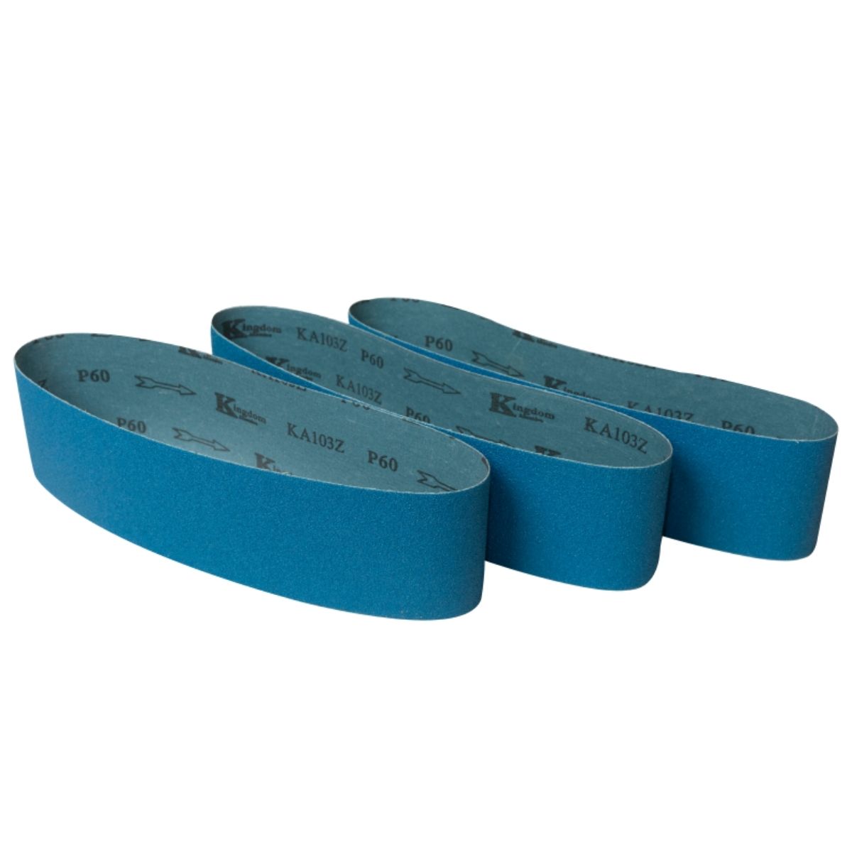 JET 4" × 36" Abrasive Belt Sets for Belt & Disc Sanders (3-Pack)