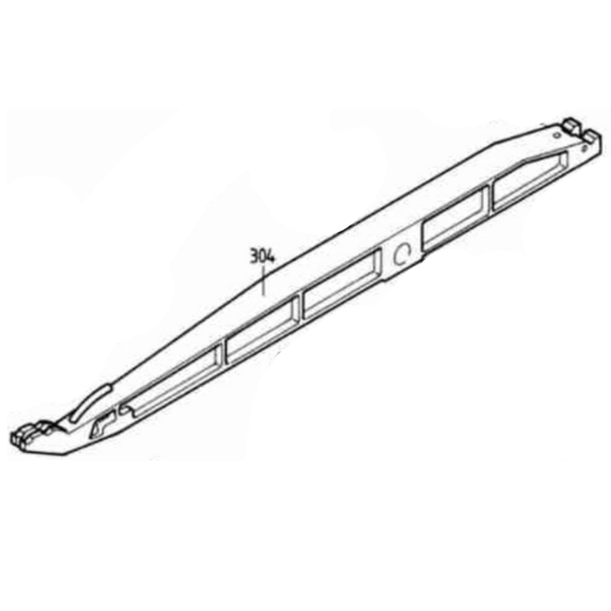 M22-V PART NUMBER 304 : UPPER ARM