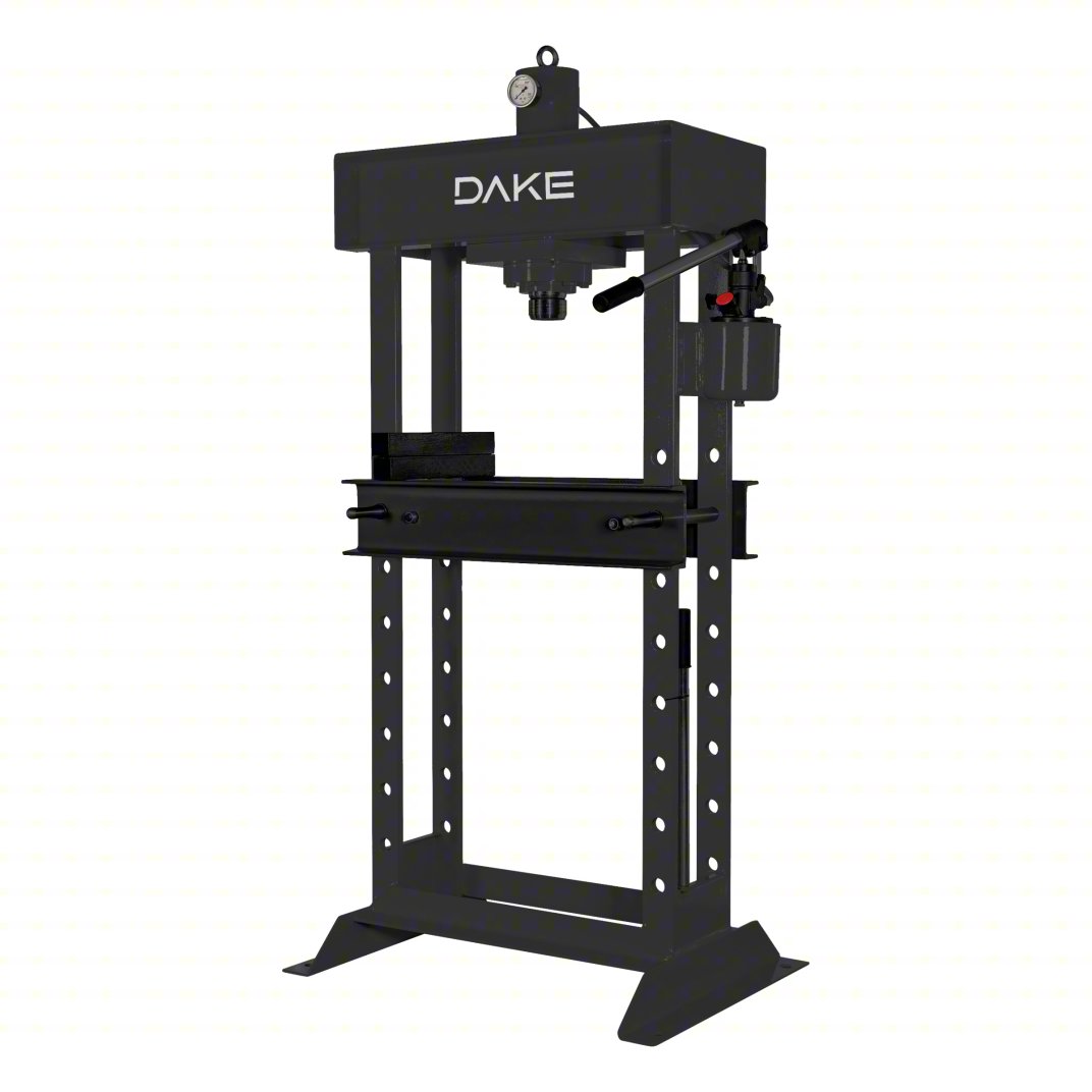 Dake M-20 20-Ton Manual H-Frame Hydraulic Press