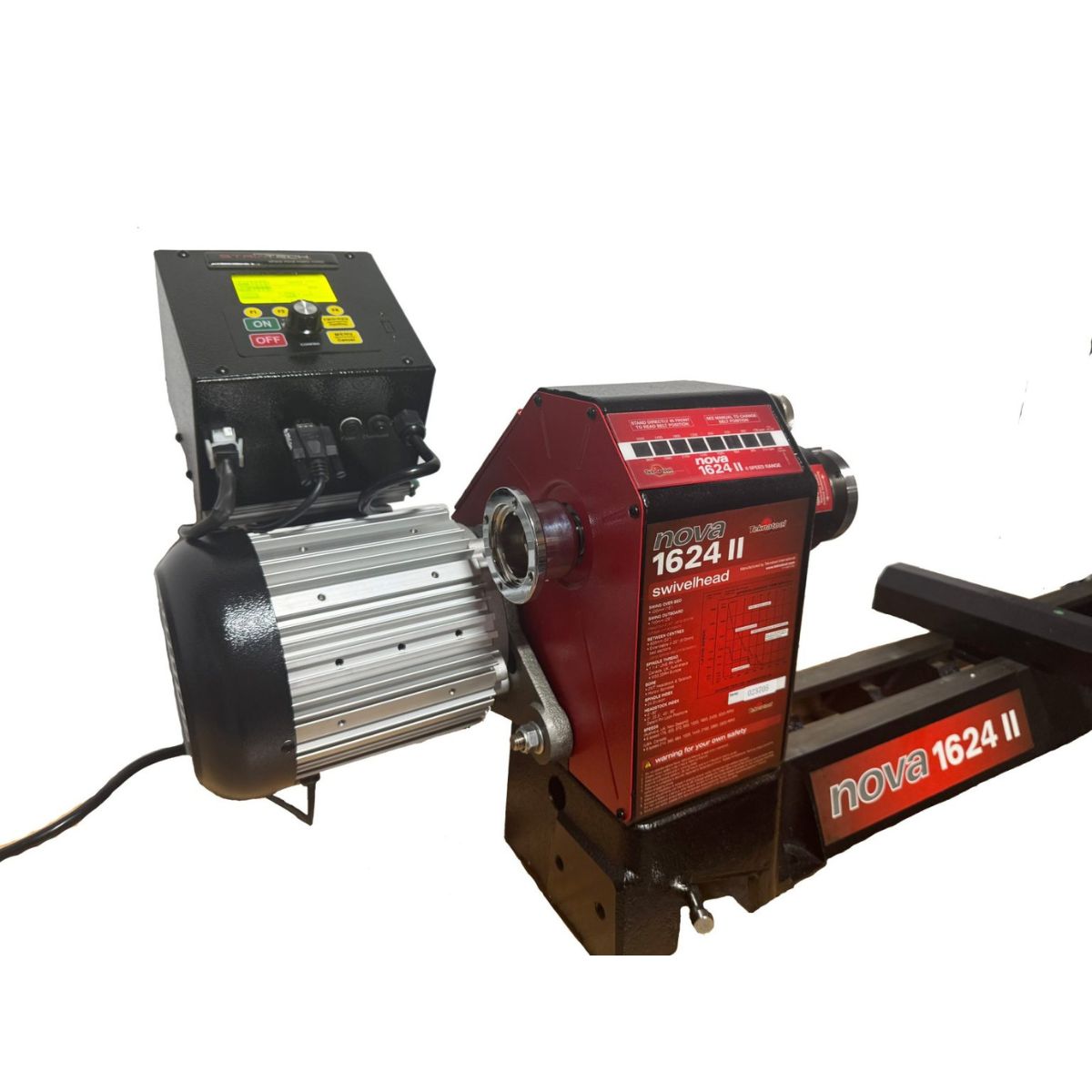 Nova DVR Motor Upgrade for 1624 Lathe