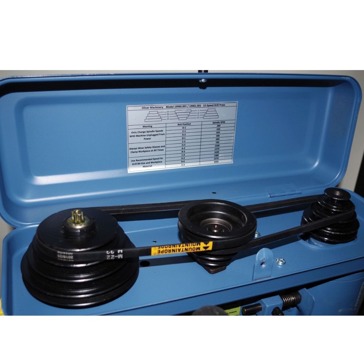 Oliver 10060 14 Inch Drill Press - Bench Model