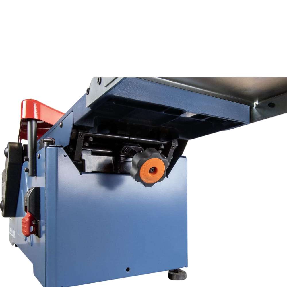 Oliver_10080_Benchtop_Jointer side view table