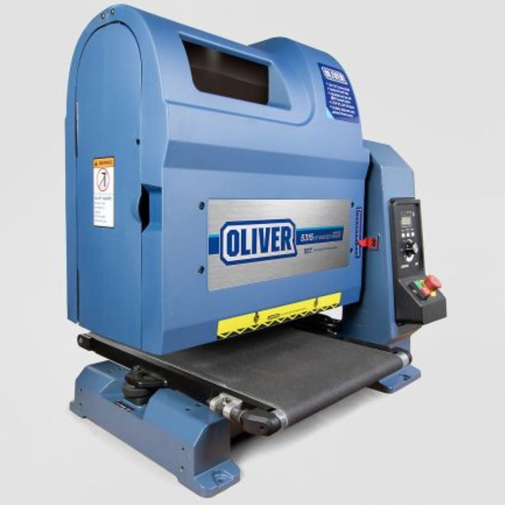 Oliver 5315 Open-End Wide Belt Sander side view closed